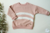 Sweatshirt handmade Bow rosa 5