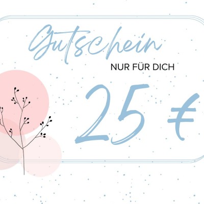 Naht am See Gutschein 25 Euro - Schenken macht glücklich