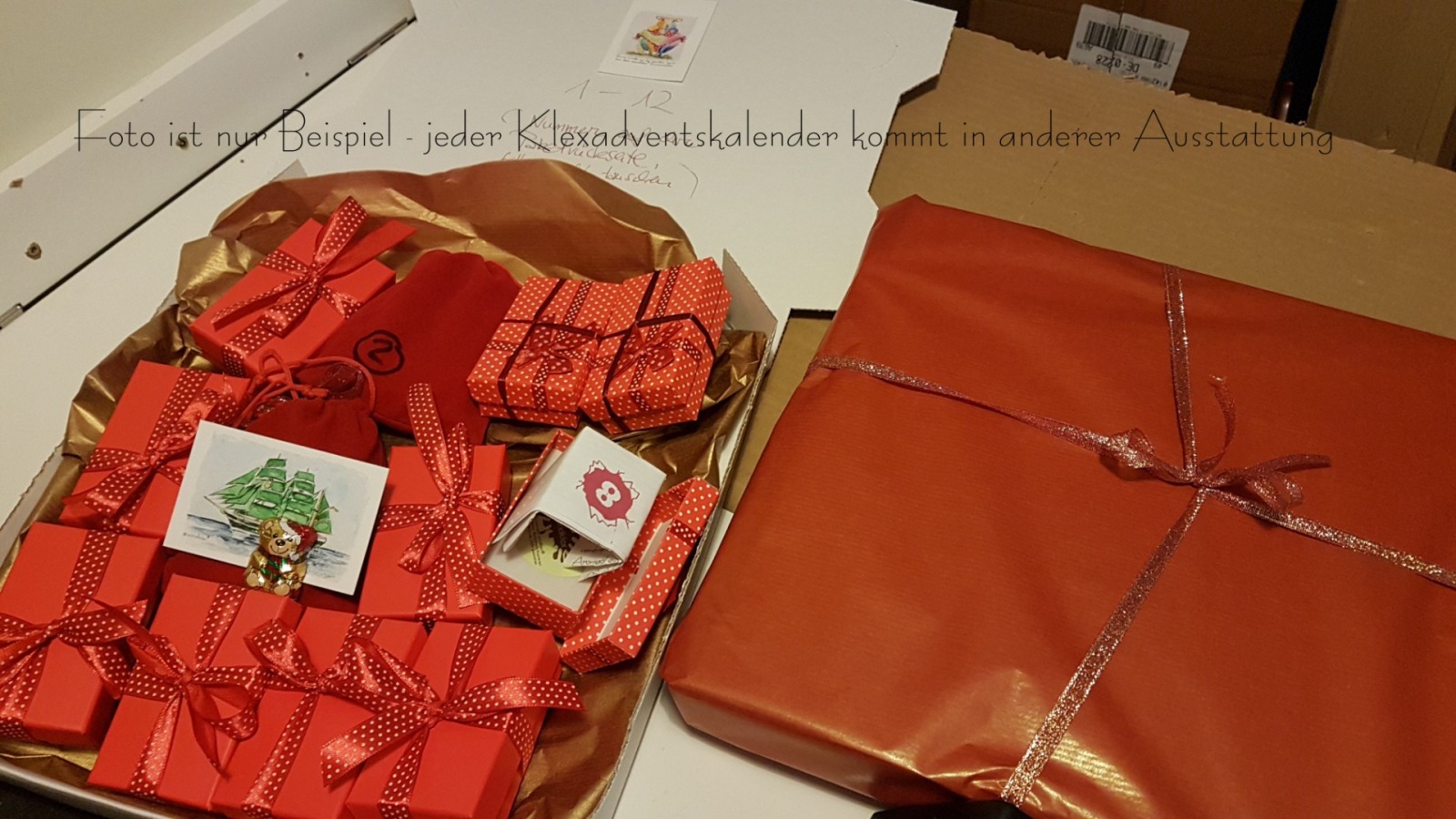 Klexadventskalender 2024 - KEINE komplett personalisierte Version 3