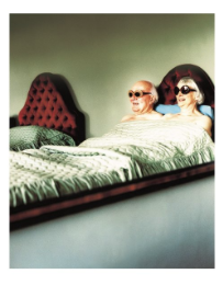 Old Couple in Bed