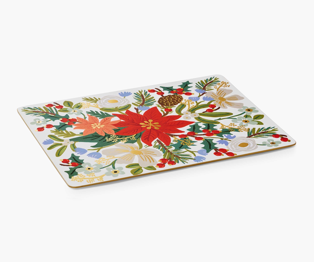 Holiday Bouquet Cork Placemats 2