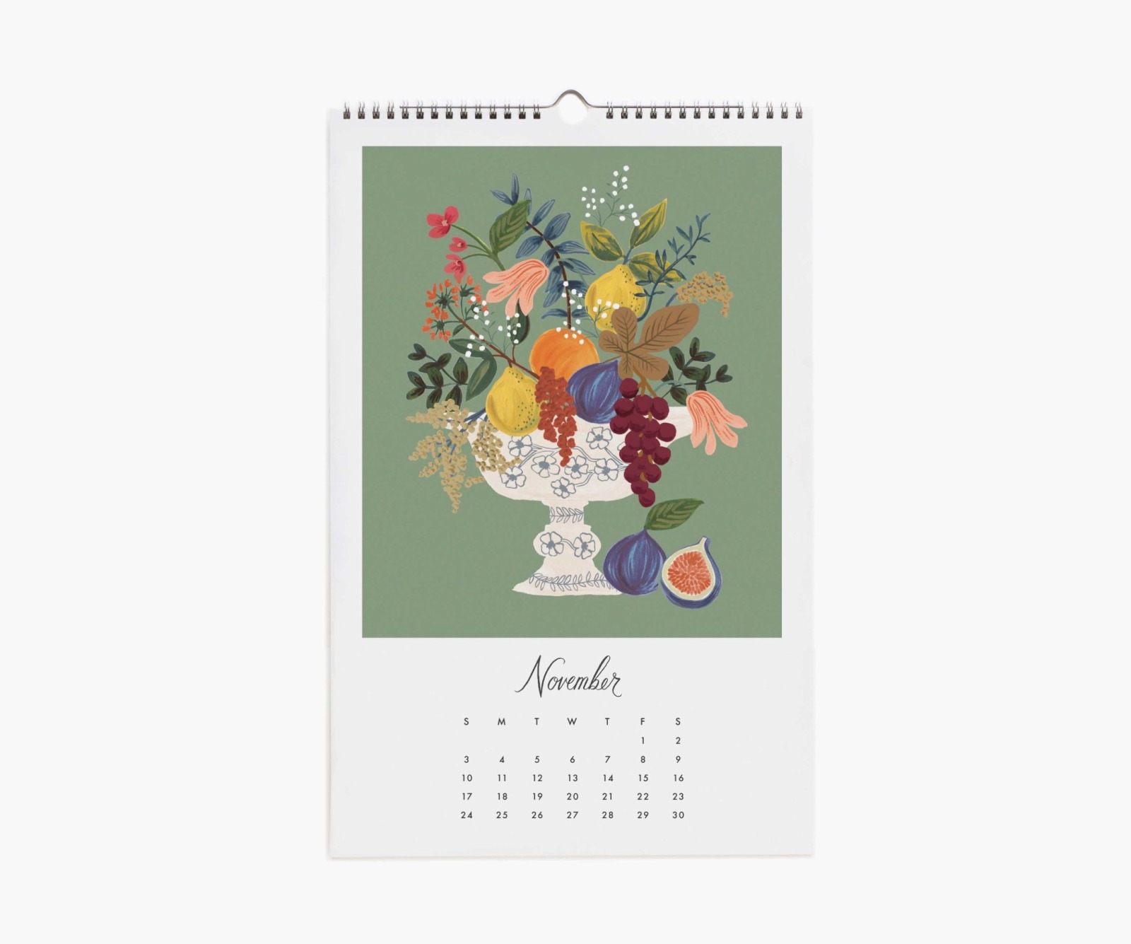 2024 Flower Studies Wall Calendar 12