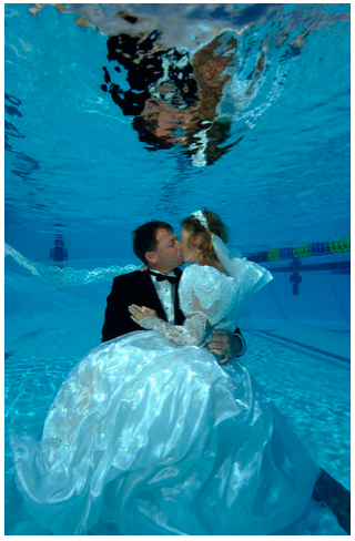 Under Water Wedding
