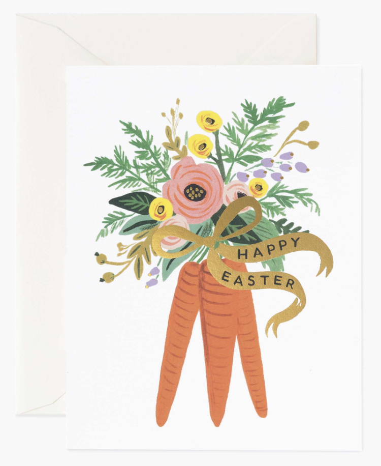 Carrot Bouquet Card