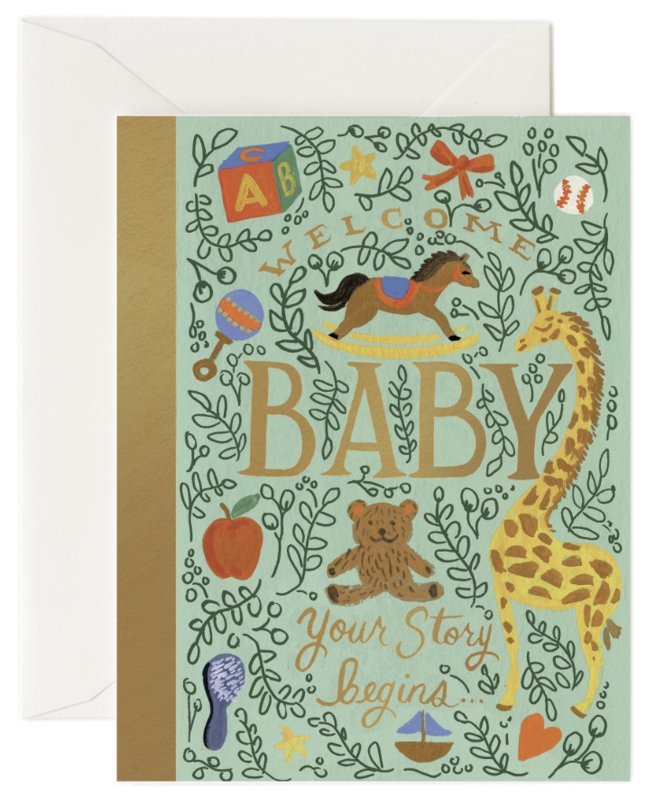 Storybook Baby Card