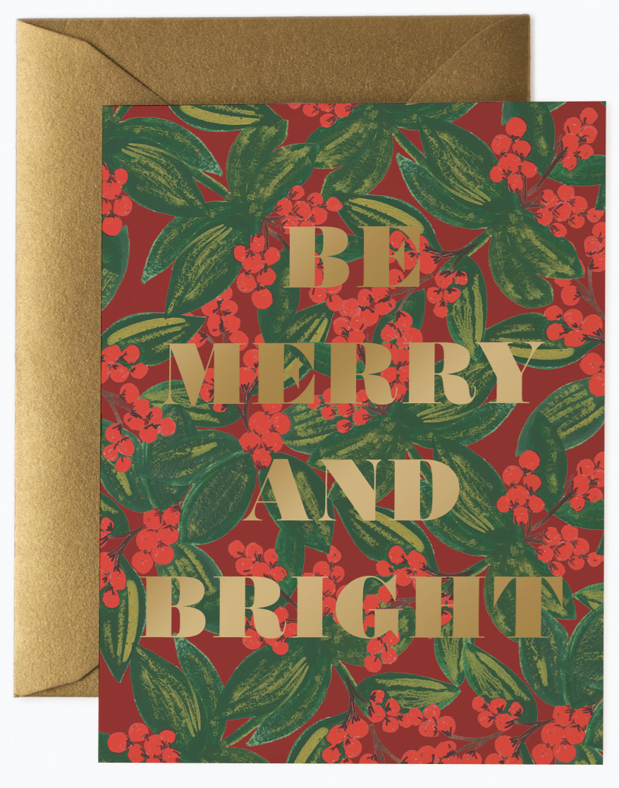 Merry Berry Greeting Card