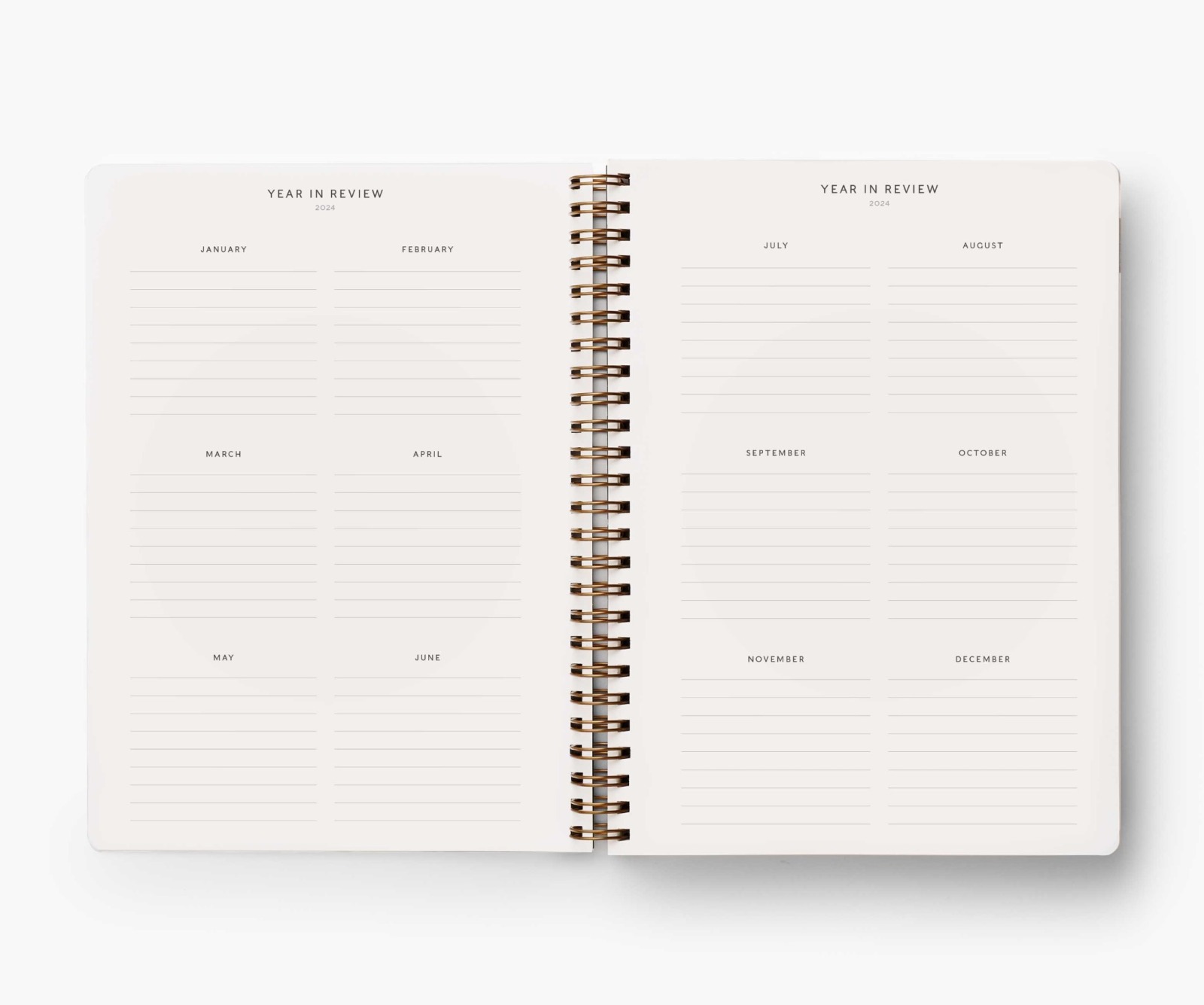 2024 Flores Softcover Spiral Planner 3