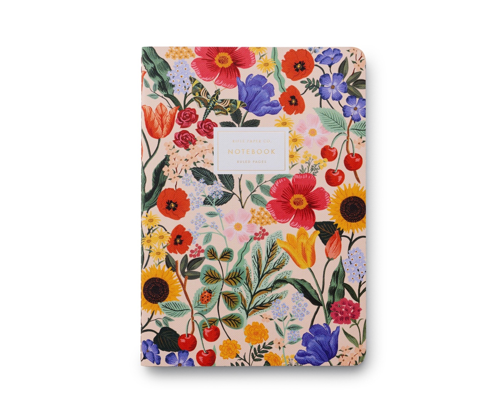 Blossom Stitched Notebook Set 4