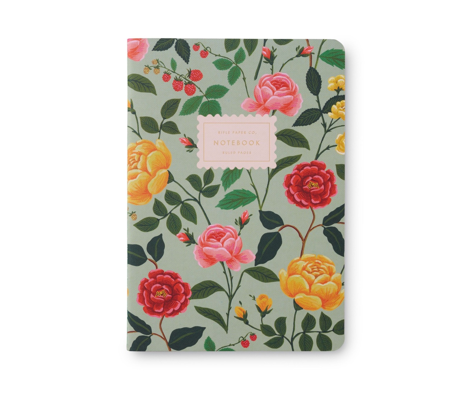 Roses Stitched Notebook Set 2