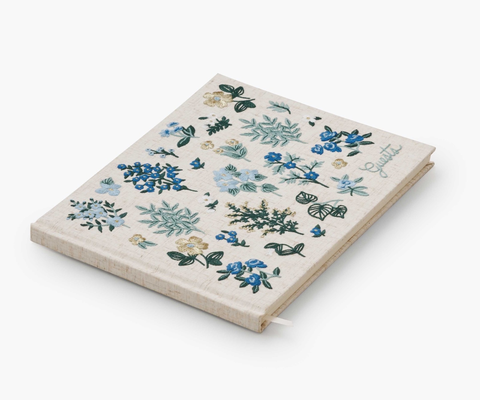 Wildwood Embroidered Guest Book 3