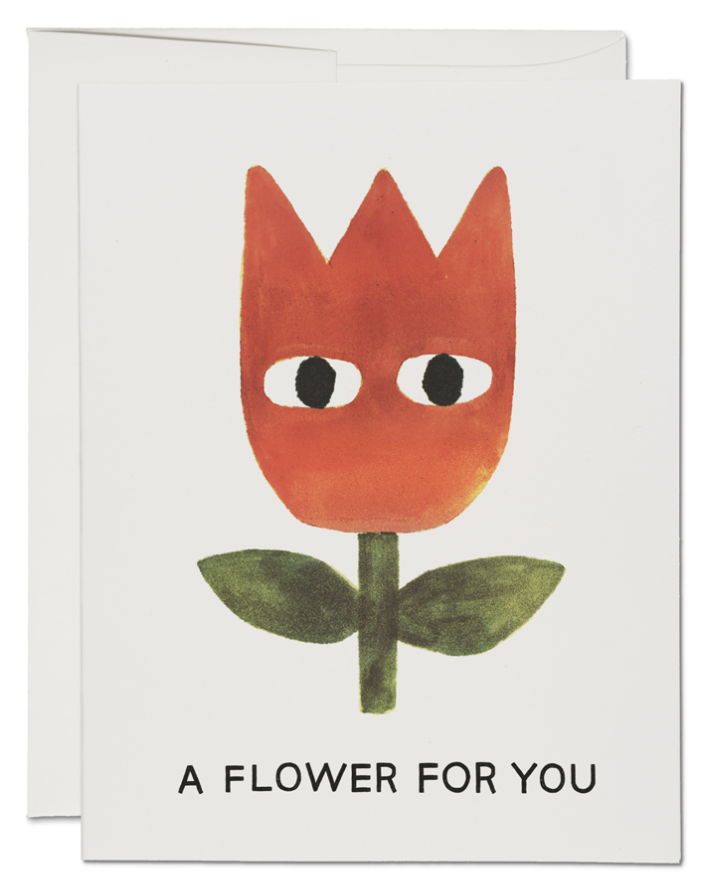 A Flower Card