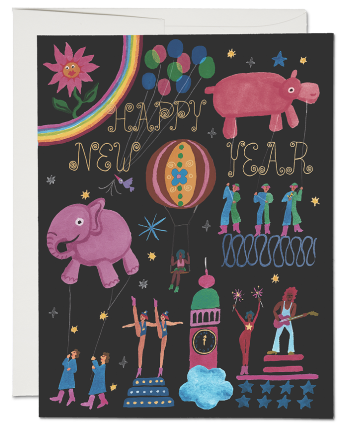 Fantastical New Year Card