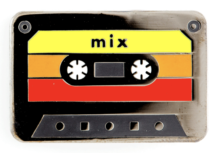 Mix Tape Pin
