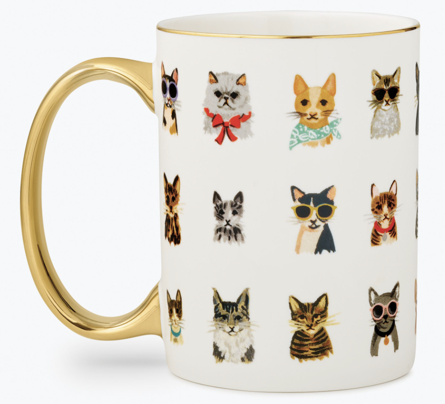Cool Cats Porcelain Mug 2