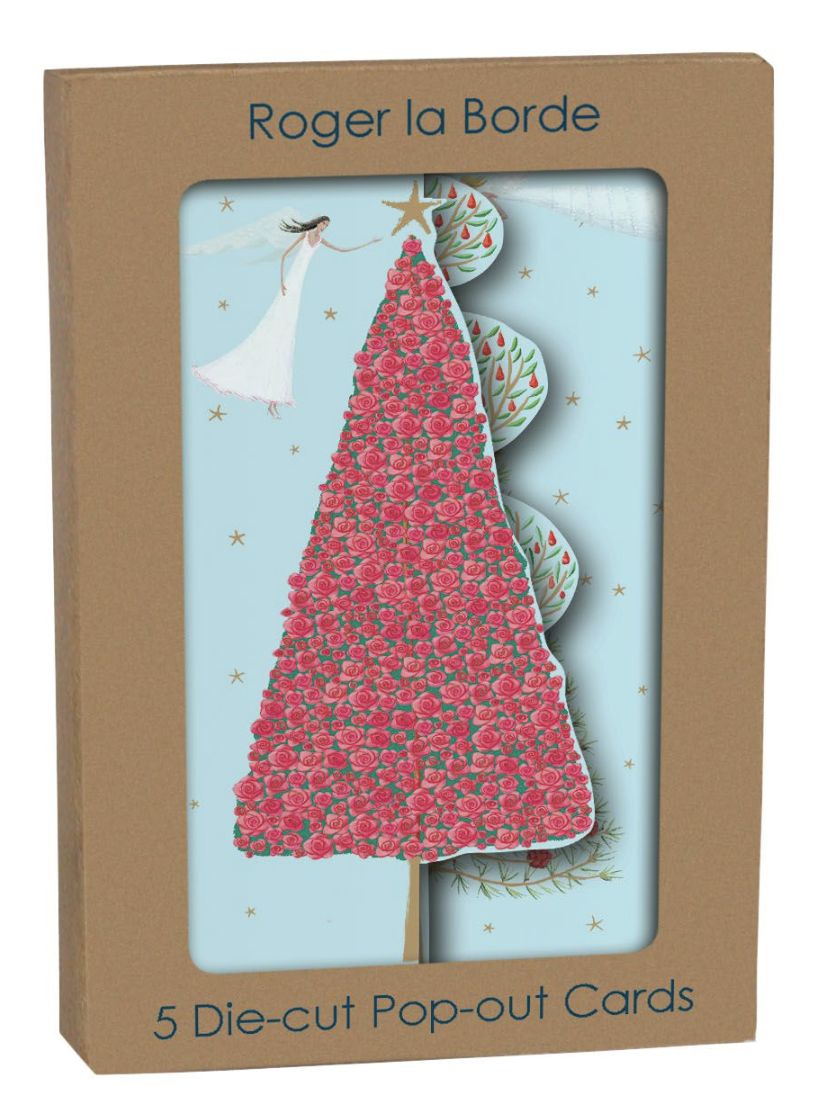 Christmas Tree Trif-old Card Pack