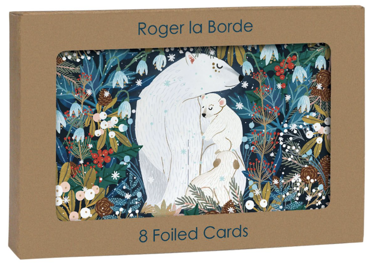 Polar Bear Bower Goldfoil Card Pack