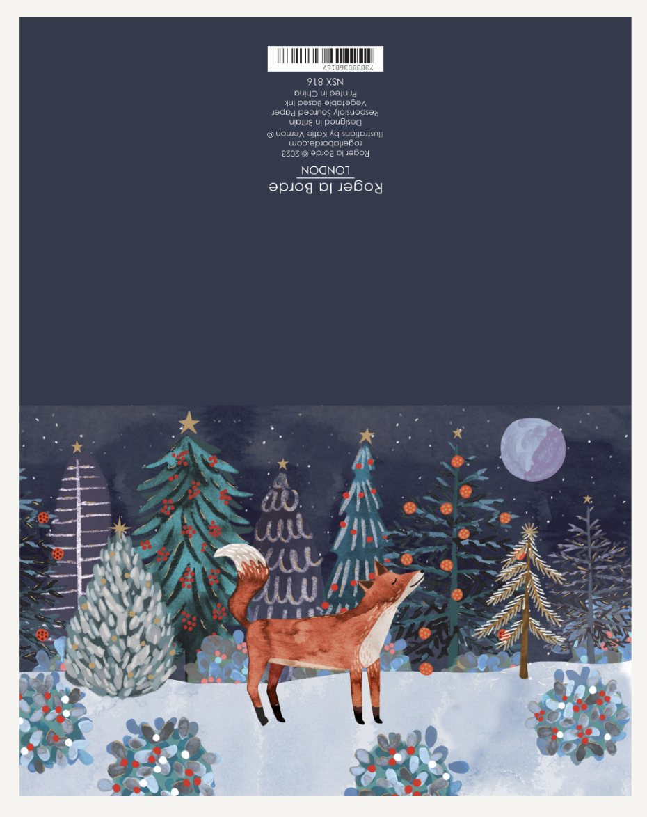 Fox in Winterland Goldfoil Card Pack 2