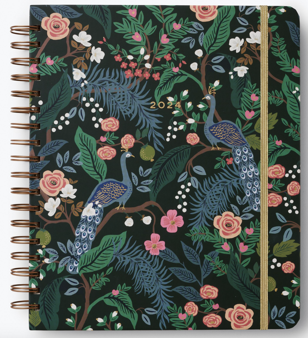 2024 Peacock 17- Month Large Planner