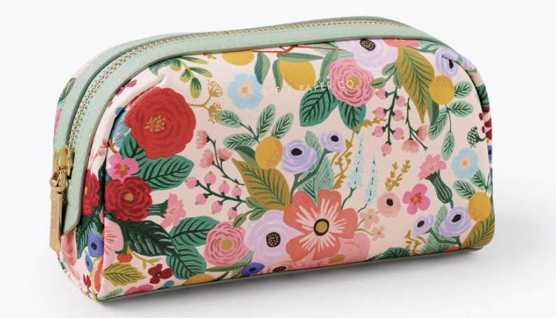 Garden Party Small Cosmetic Pouch 3
