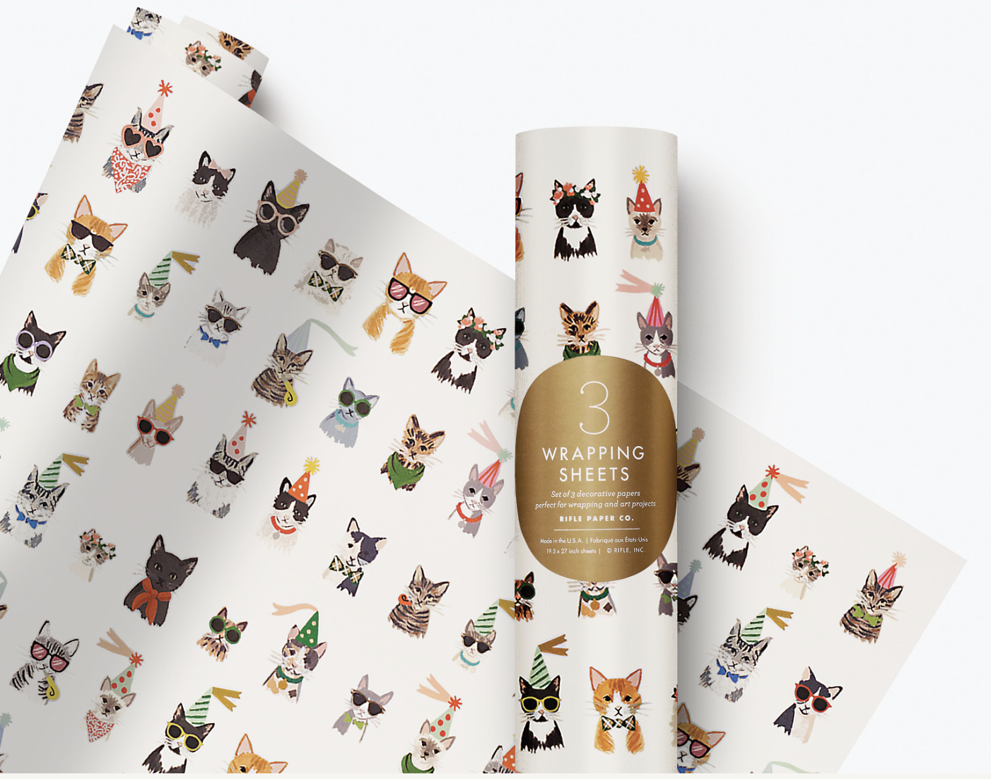 Cool Cats Gift Wrap 3