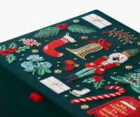 Holiday Large Embroidered Keepsake Box 3