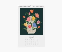 2024 Flower Studies Wall Calendar 4