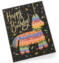 Pinata Birthday Greeting Card 2