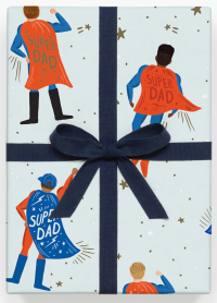 Super Dad Gift Wrap