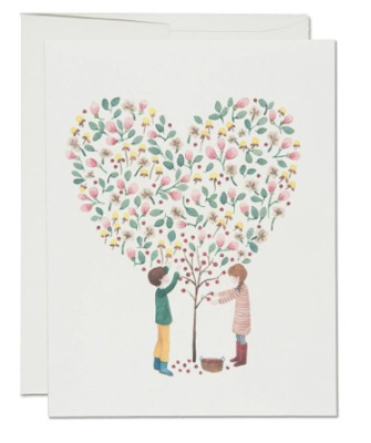 Apple Tree Card - Red Cap Cards