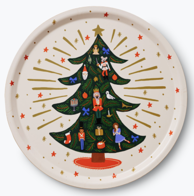 Holiday Tree Rond Serving Tree - Rifle Paper Co