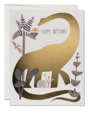 Dinosaur Birthday - Red Cap Cards