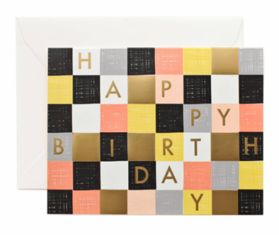 Checkered Birthday - Rifle Paper Co