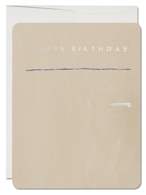 Refrigerator Card - French Fold Card / Red Cap Cards