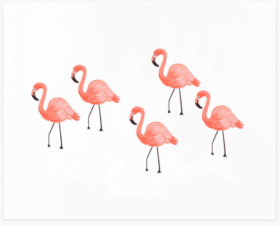 Flamingo Art Print - Kunstdruck