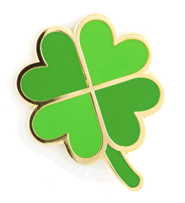 Four Leaf Clover Pin - These Are Things