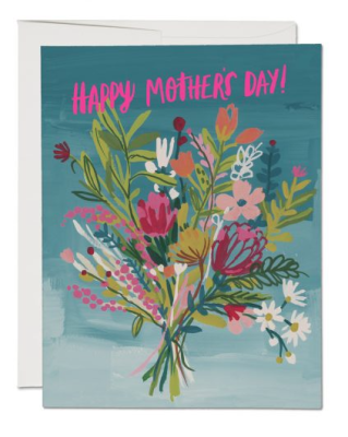 Neon Pink Mother - Red Cap Cards