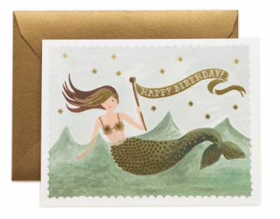 Vintage Mermaid Birthday - Rifle Paper Co.