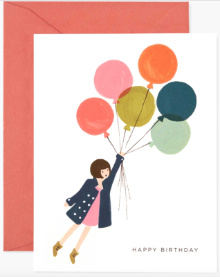 Fly Away Birthday Card - Rifle Paper Co.