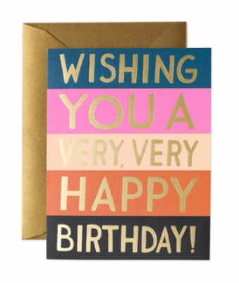 Color Block Birthday - Rifle Paper Co