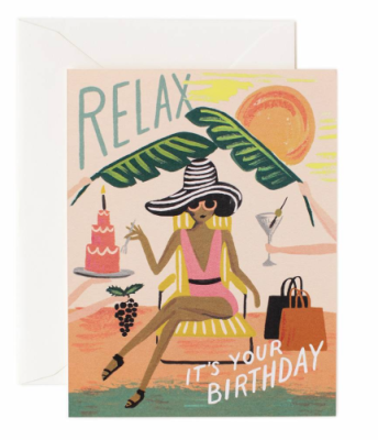 Relax Birthday - Rifle Paper Co.