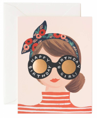 Birthday Girl Card - Rifle Paper Co.