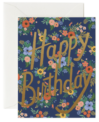 Garden Birthday Card - Greeting Card