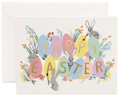 Easter Eggs Card - Rifle Paper