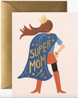 Super Mom Card - Grußkarte