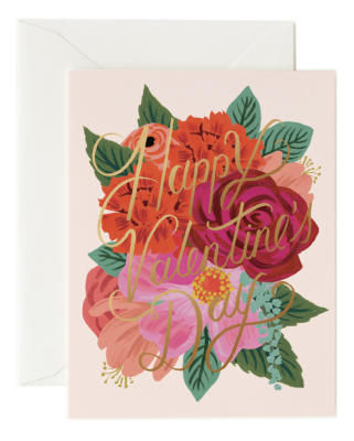 Perennial Valentine Card - Greeting Card