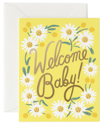 Daisy Baby Card - Rifle Paper