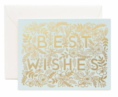 Golden Best wishes - Rifle Paper Co