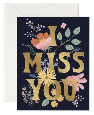 I Miss You Card - Rifle Paper