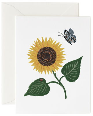 Sunflower Card - Rifle Paper