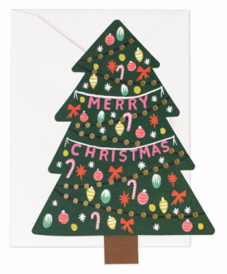 Christmas Tree Card - Grußkarte